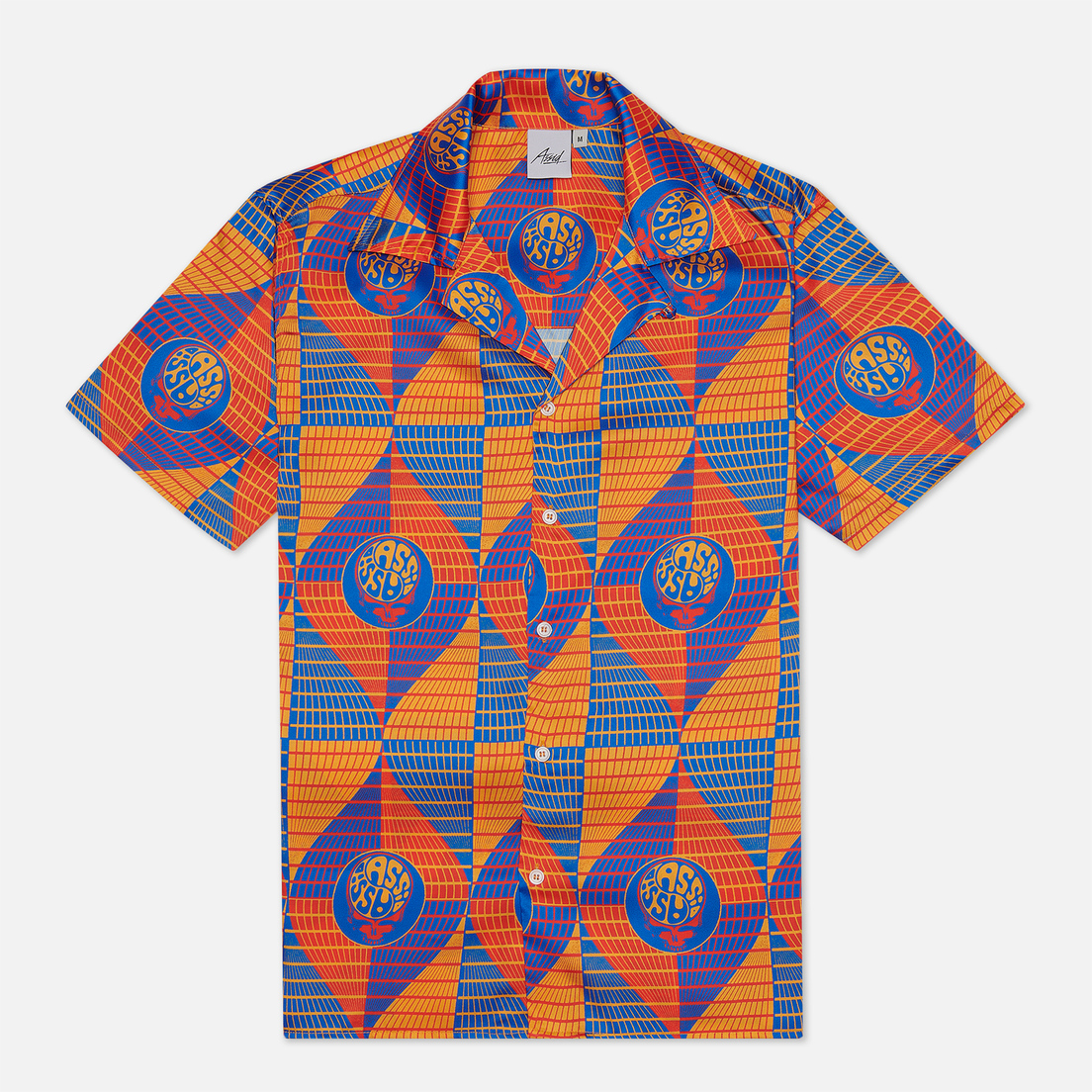 ASSID Мужская рубашка Wavy Hawaiian