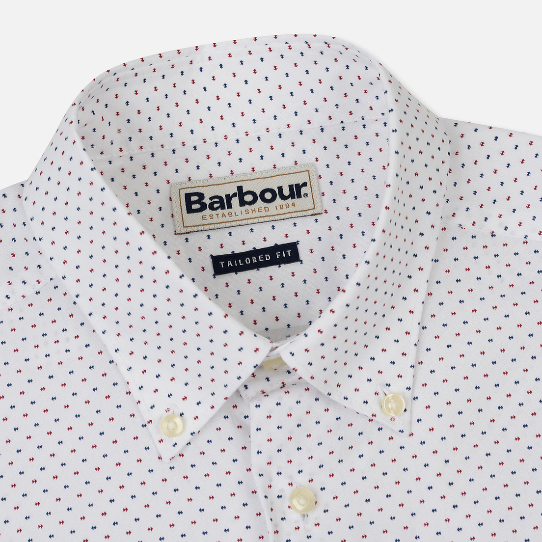 Barbour Мужская рубашка All Over Printed Slim Fit