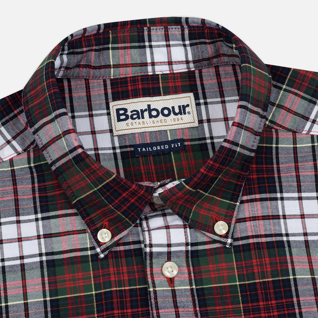 Barbour Мужская рубашка Highland Check 11