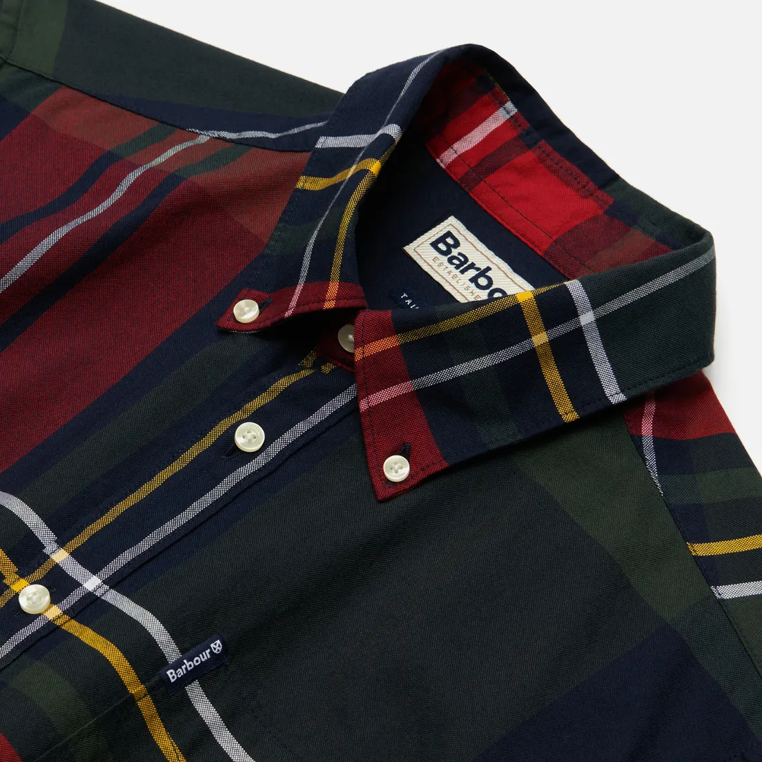 Barbour Мужская рубашка Highland Check 23