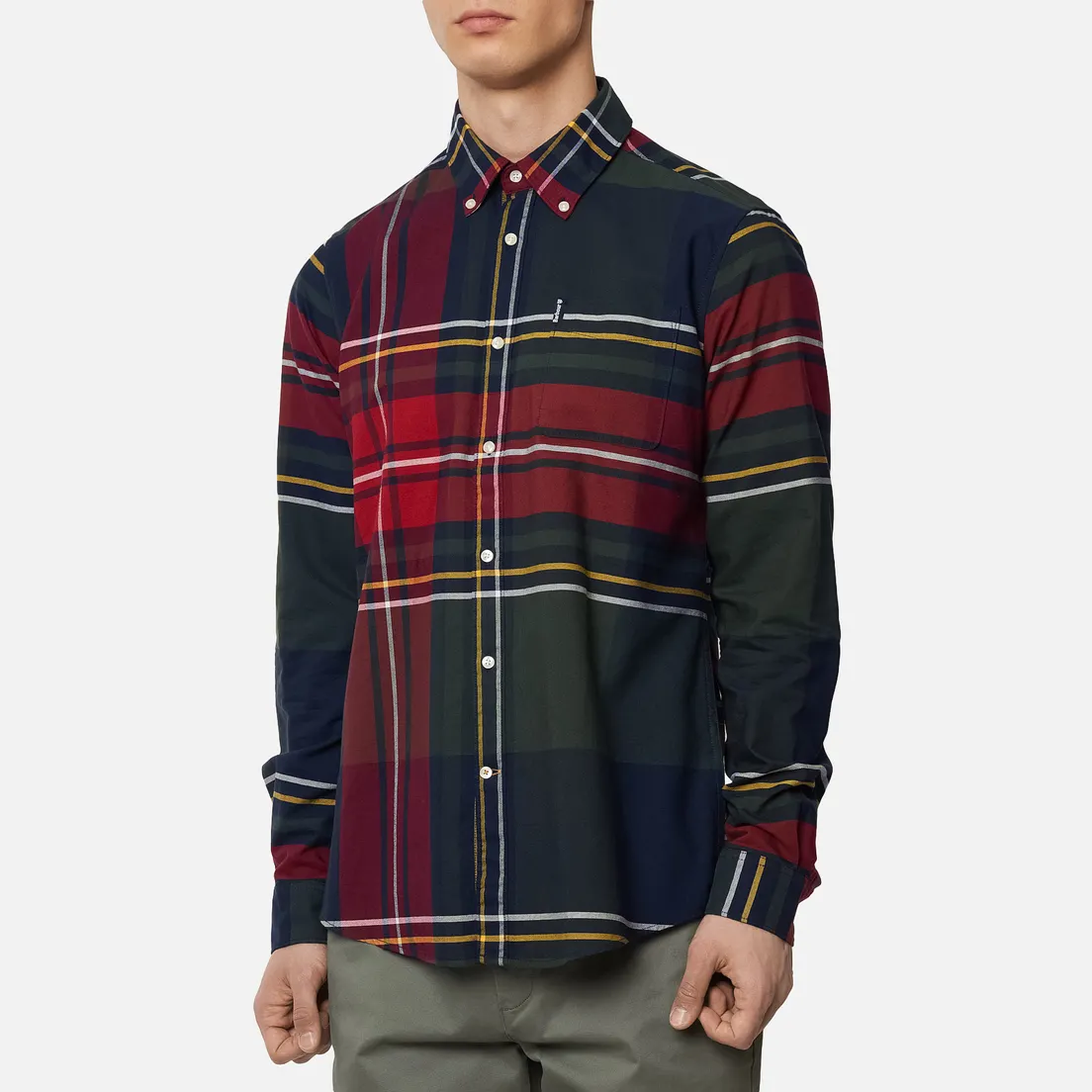 Barbour Мужская рубашка Highland Check 23