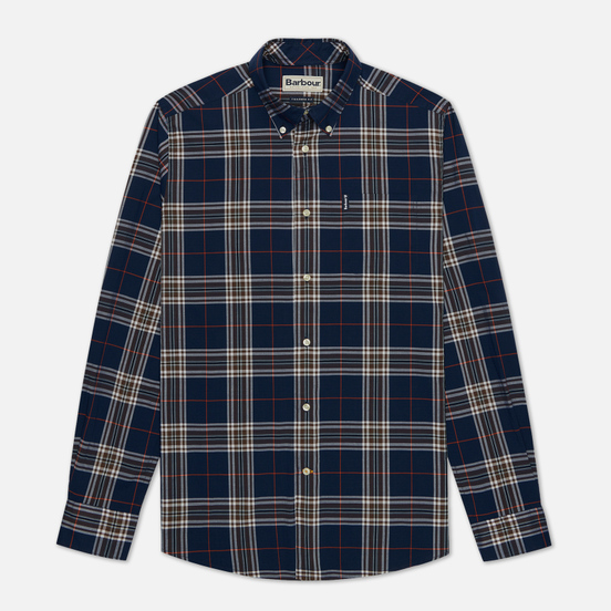 Мужская рубашка Barbour Highland Check 27 Brown