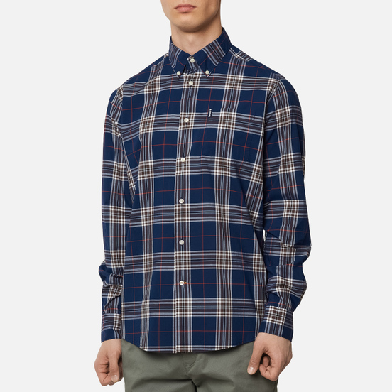 Мужская рубашка Barbour Highland Check 27 Brown
