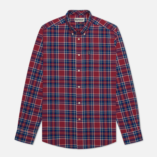 Мужская рубашка Barbour Highland Check 27 Red