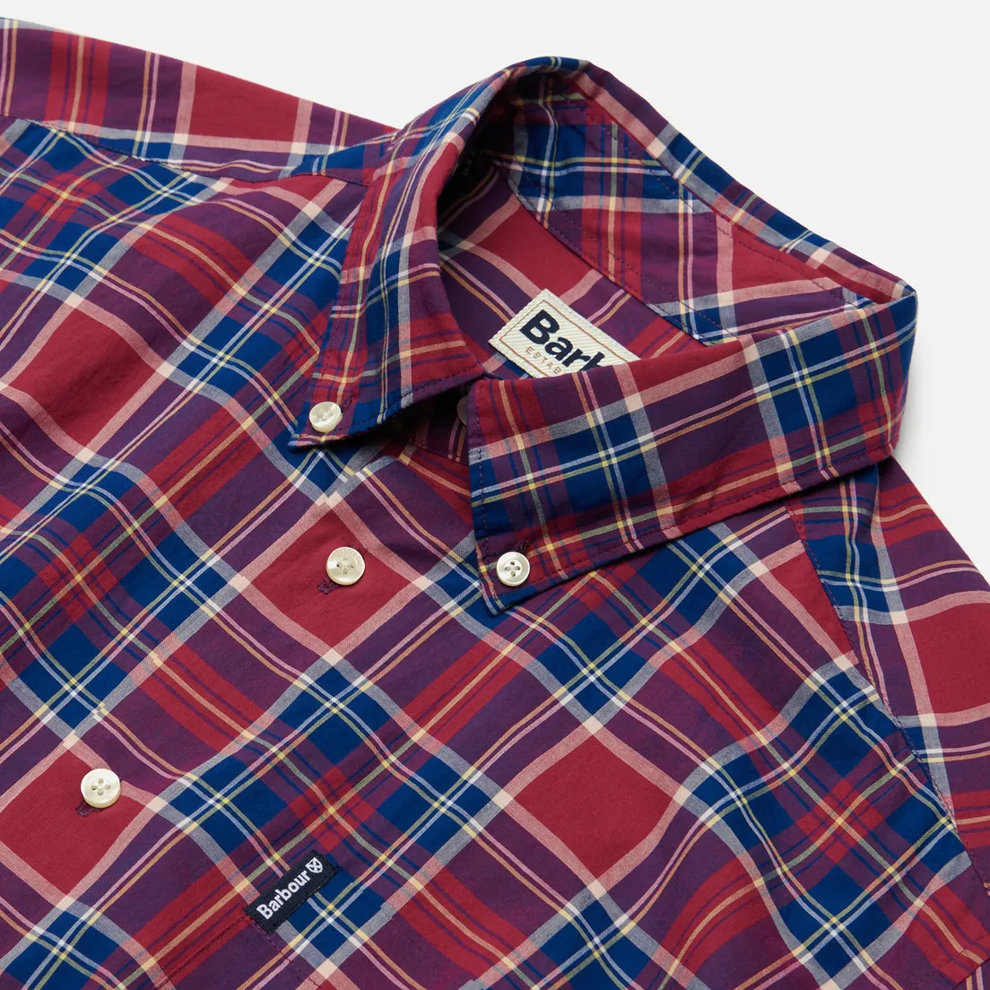 Barbour Мужская рубашка Highland Check 27