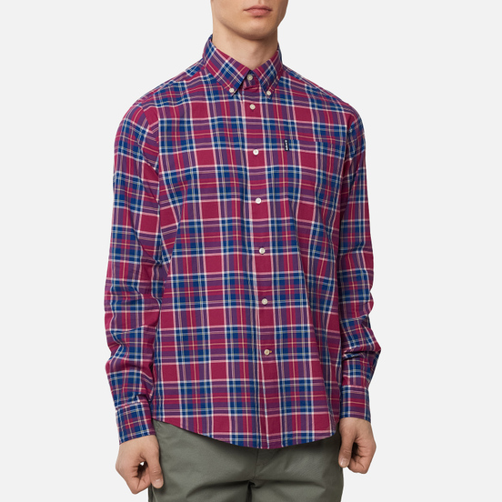 Мужская рубашка Barbour Highland Check 27 Red
