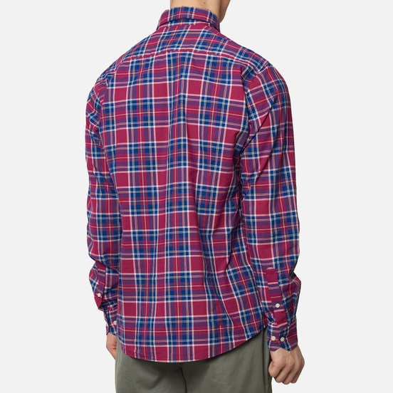 Мужская рубашка Barbour Highland Check 27 Red