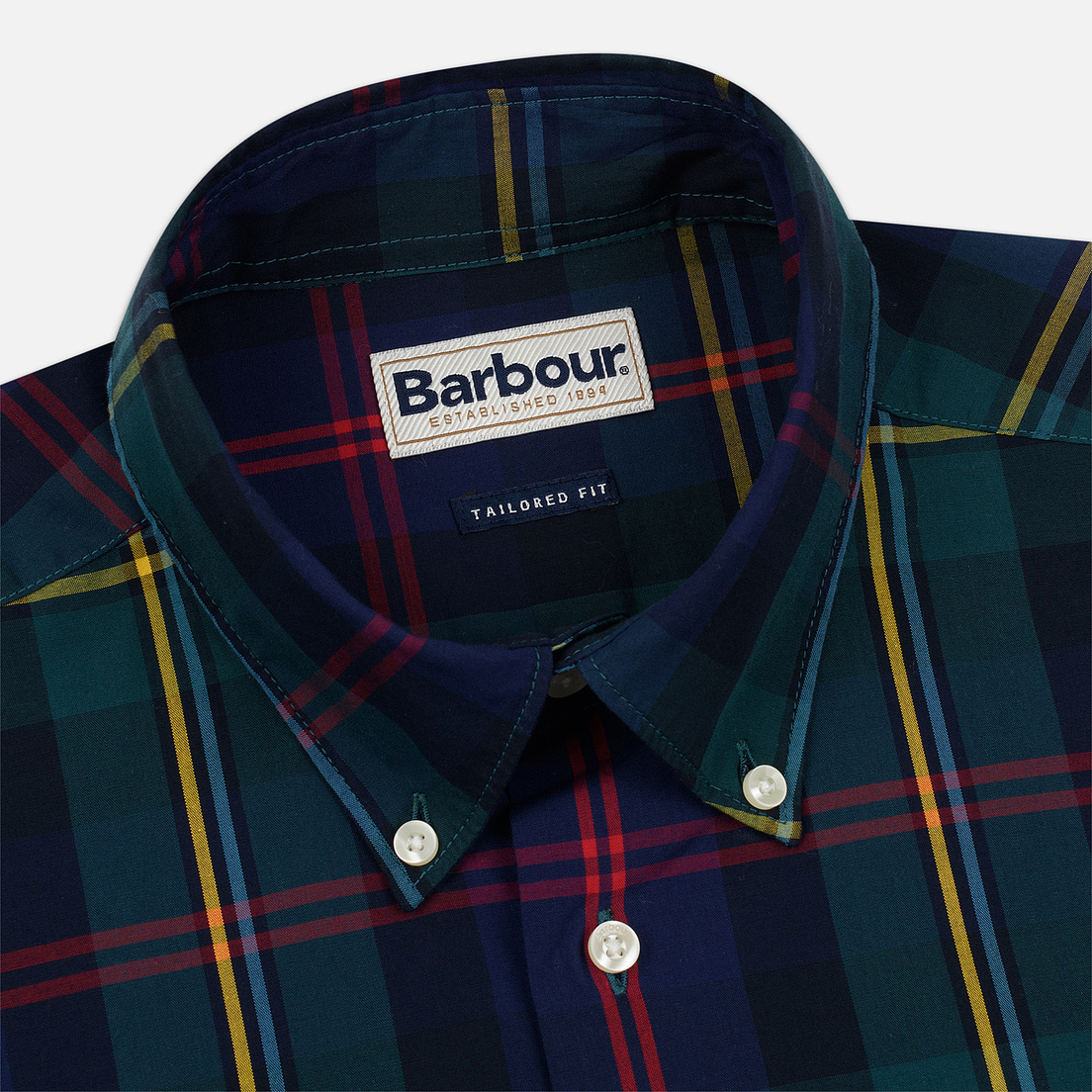 Barbour Мужская рубашка Highland Check 9