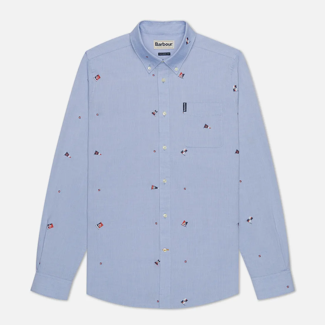 Barbour Мужская рубашка Jacquard Tailored Fit