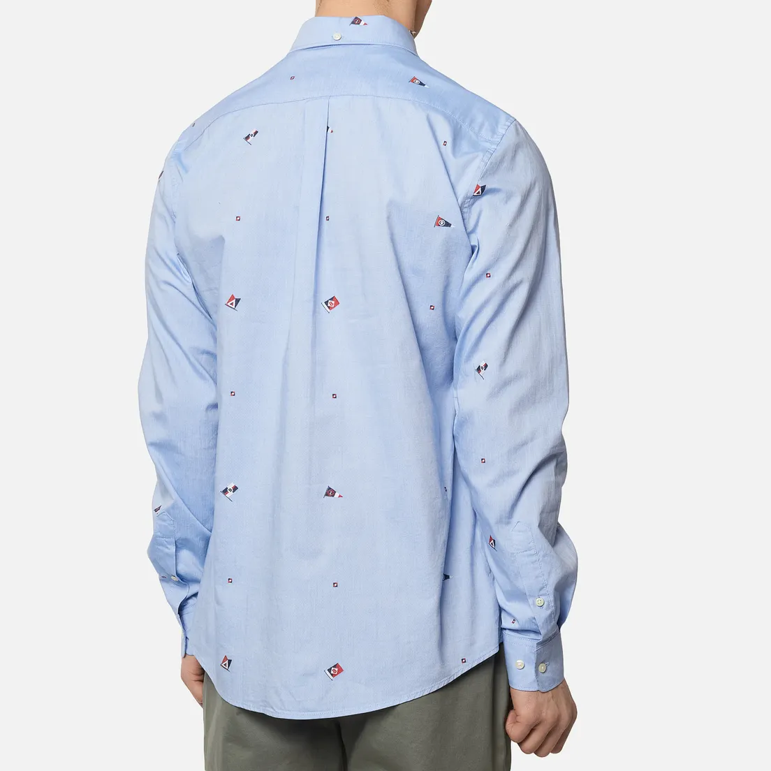 Barbour Мужская рубашка Jacquard Tailored Fit