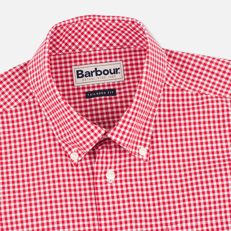 Barbour Мужская рубашка Leonard