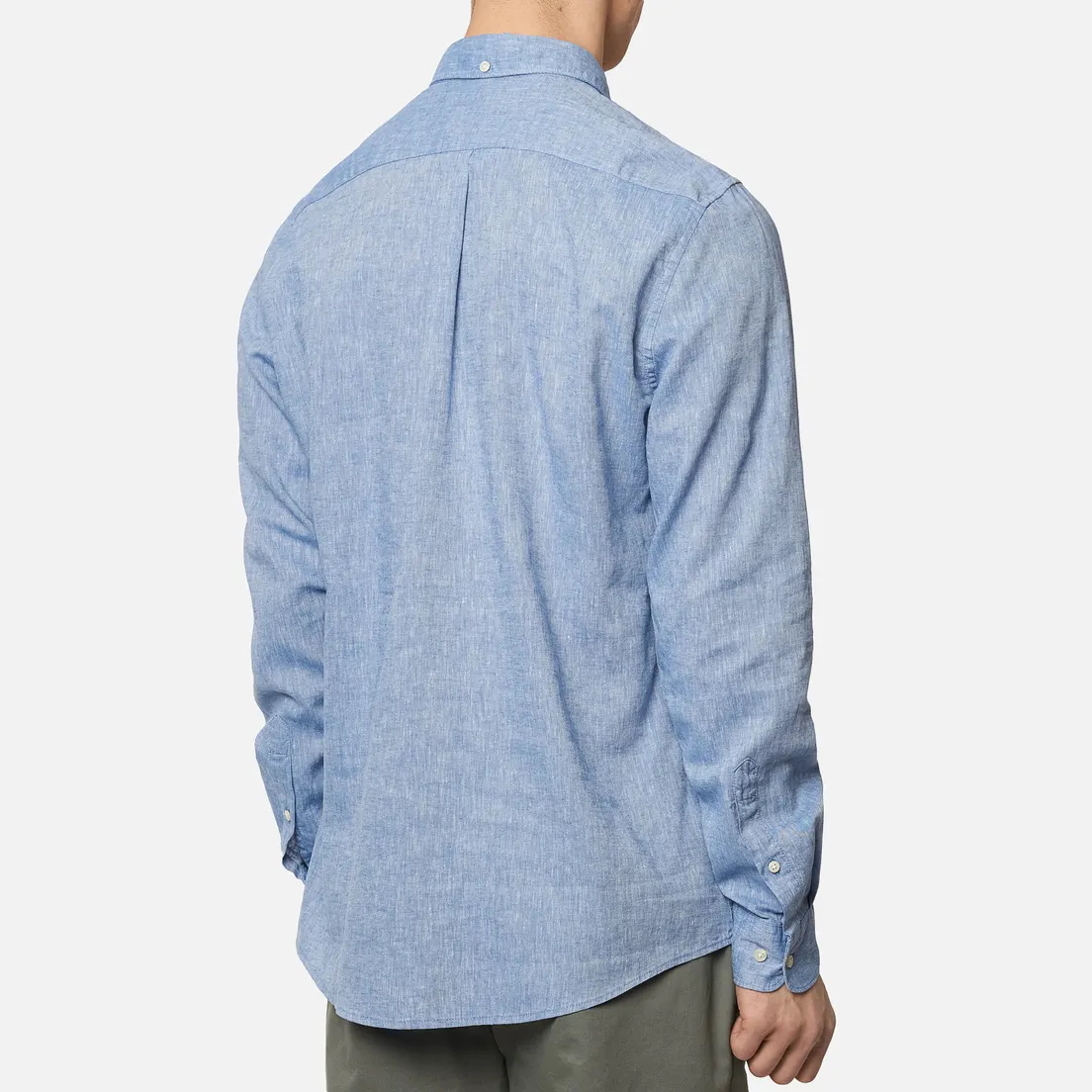 Barbour Мужская рубашка Linen Mix Tailored Fit