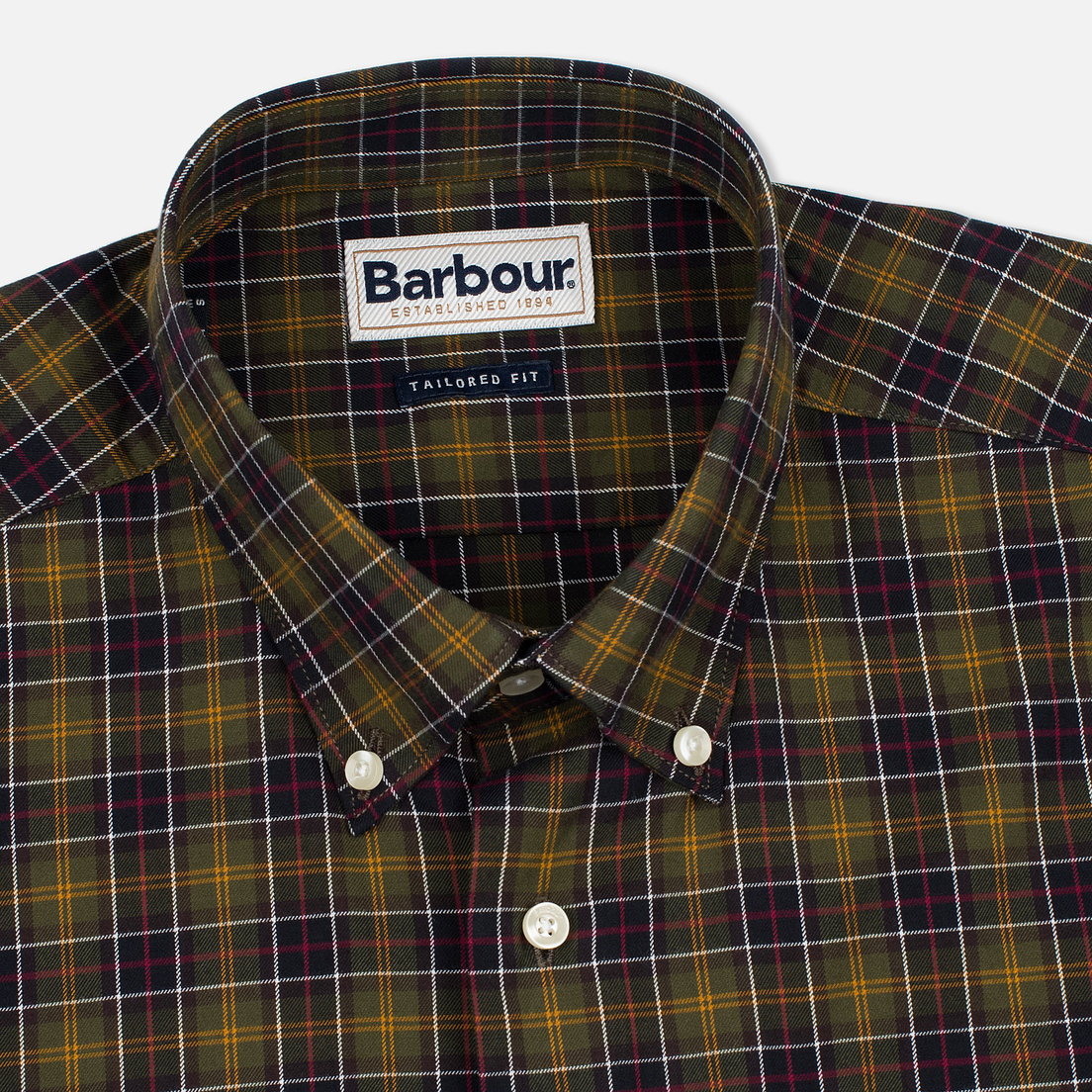 Barbour Мужская рубашка Malcolm Classic