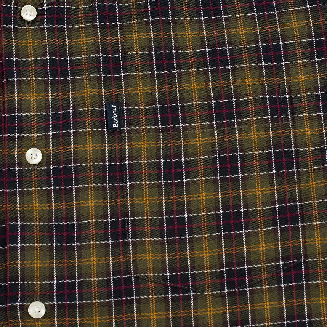 Barbour Мужская рубашка Malcolm Classic