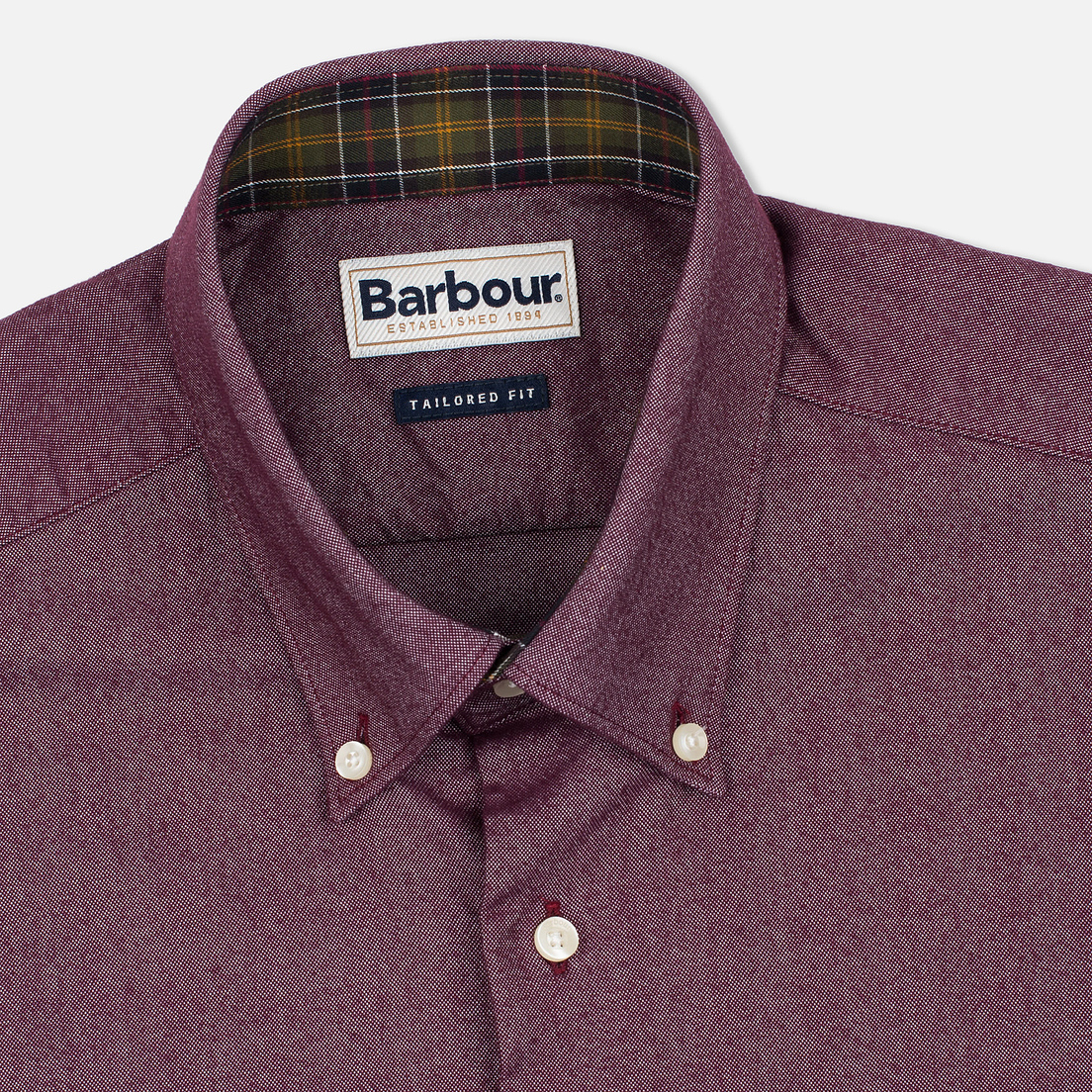 Barbour Мужская рубашка Oxford