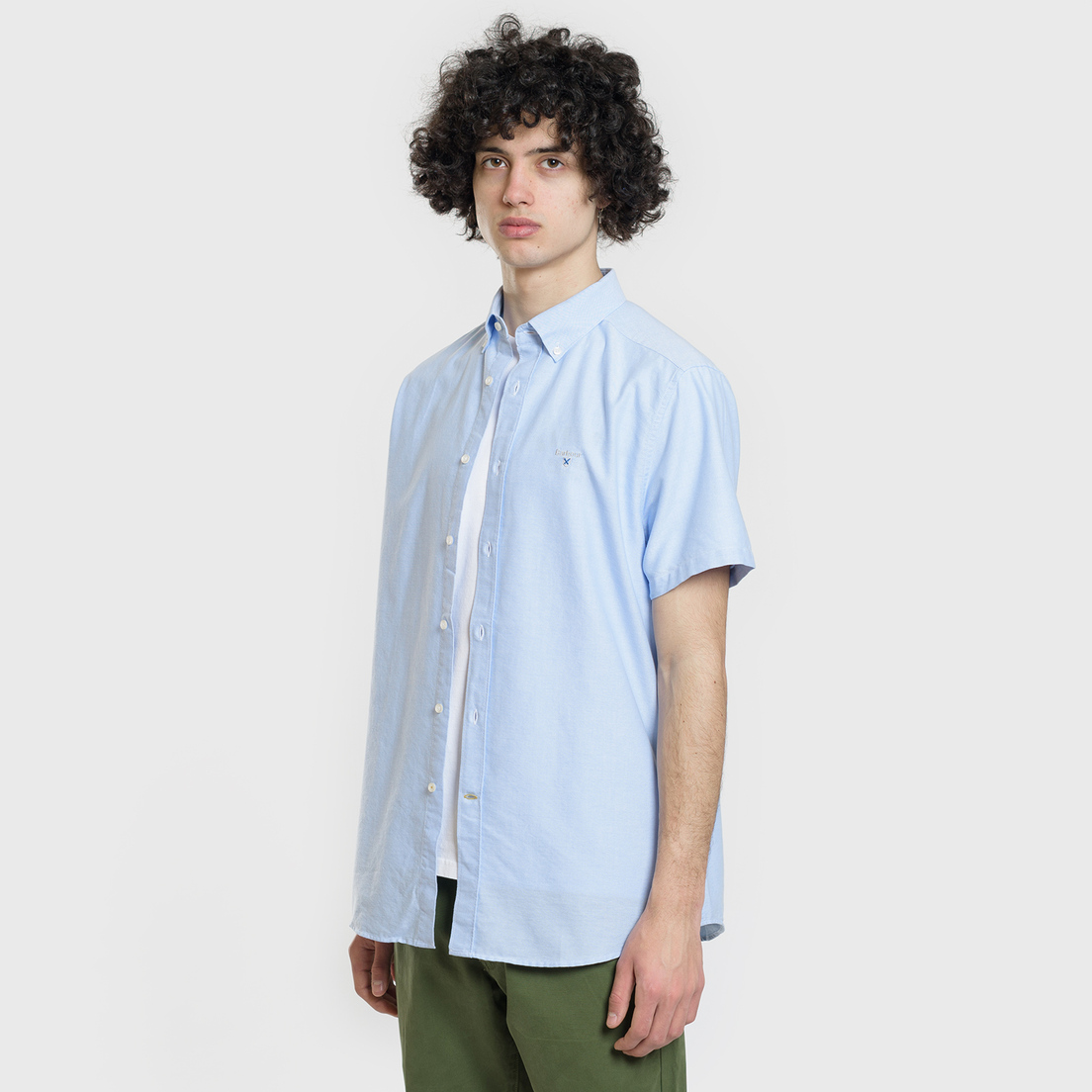 Barbour Мужская рубашка Oxford S/S Tailored