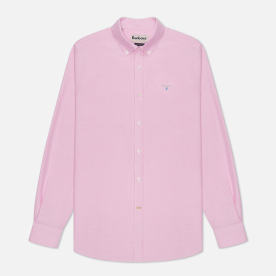 Мужская рубашка Barbour Oxford Tailored Fit Pink
