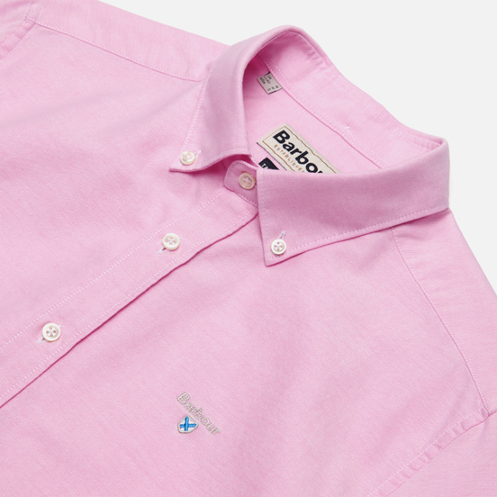 Мужская рубашка Barbour Oxford Tailored Fit Pink
