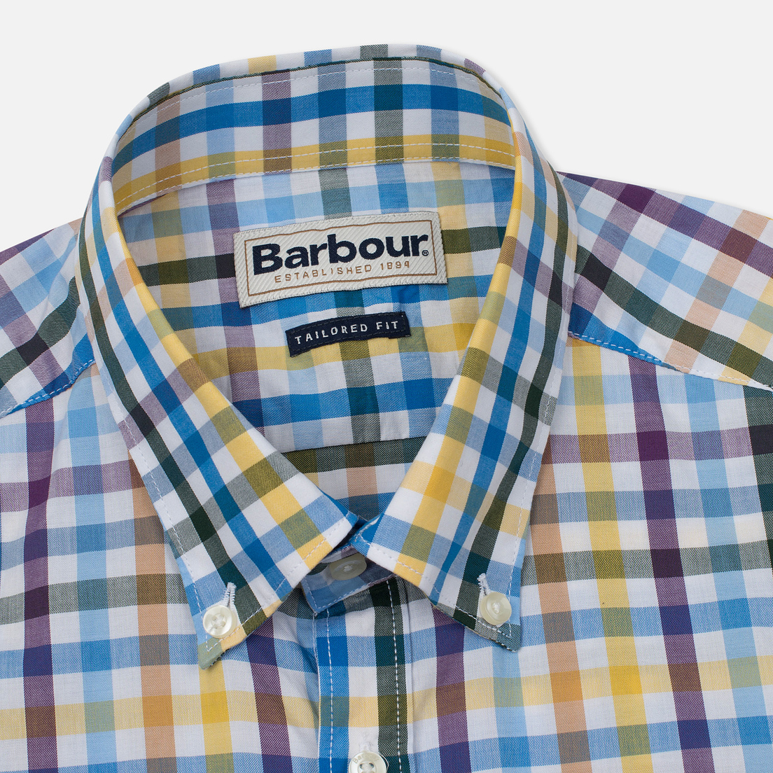 Barbour Мужская рубашка Russel SS