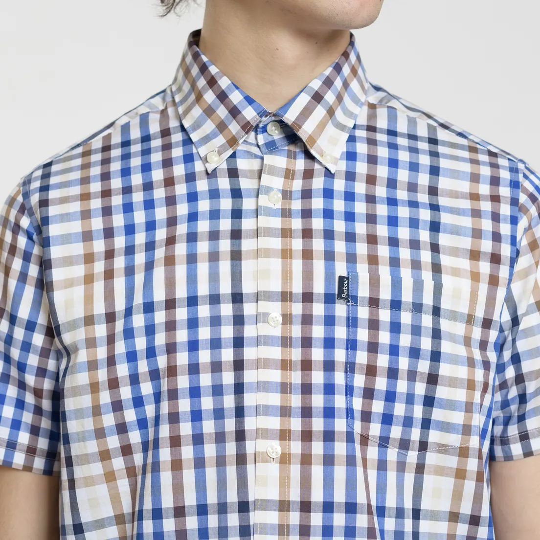 Barbour Мужская рубашка Russel SS