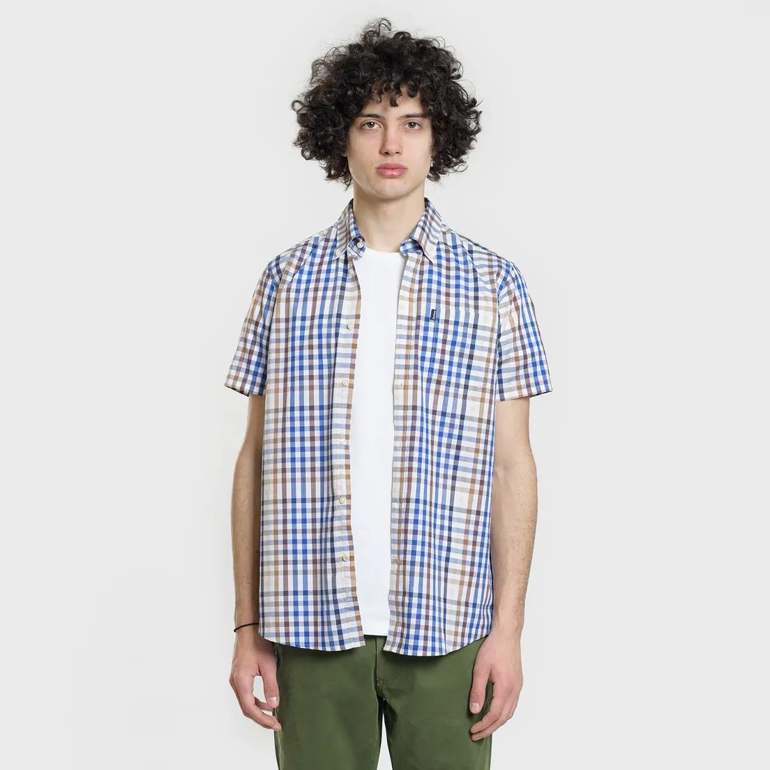 Barbour Мужская рубашка Russel SS