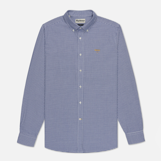 Мужская рубашка Barbour Saltire Gingham Navy