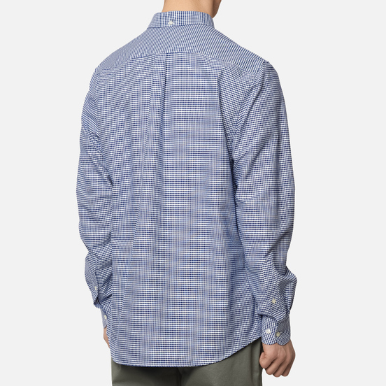 Мужская рубашка Barbour Saltire Gingham Navy