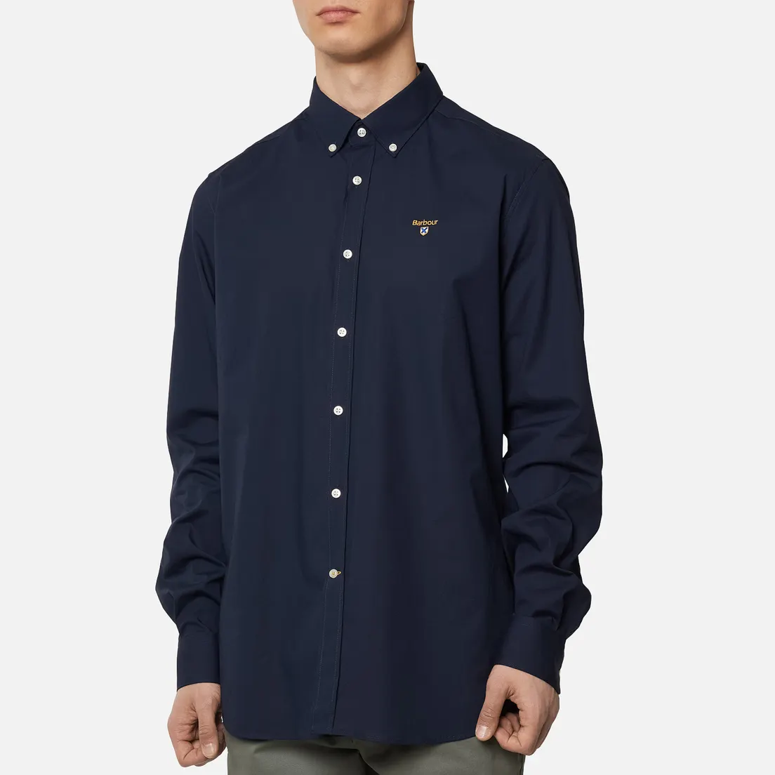 Barbour Мужская рубашка Saltire Stretch Poplin
