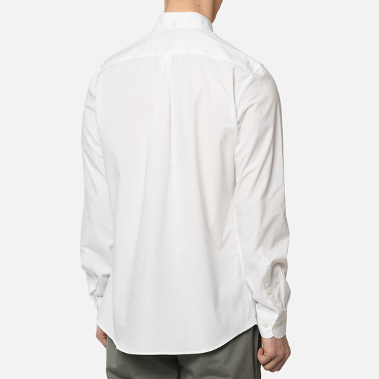Мужская рубашка Barbour Saltire Stretch Poplin White