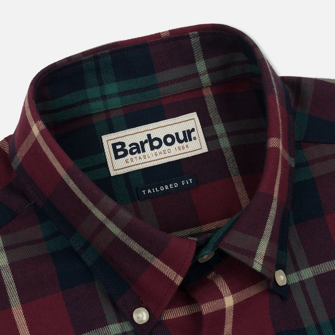 Barbour Мужская рубашка Seth