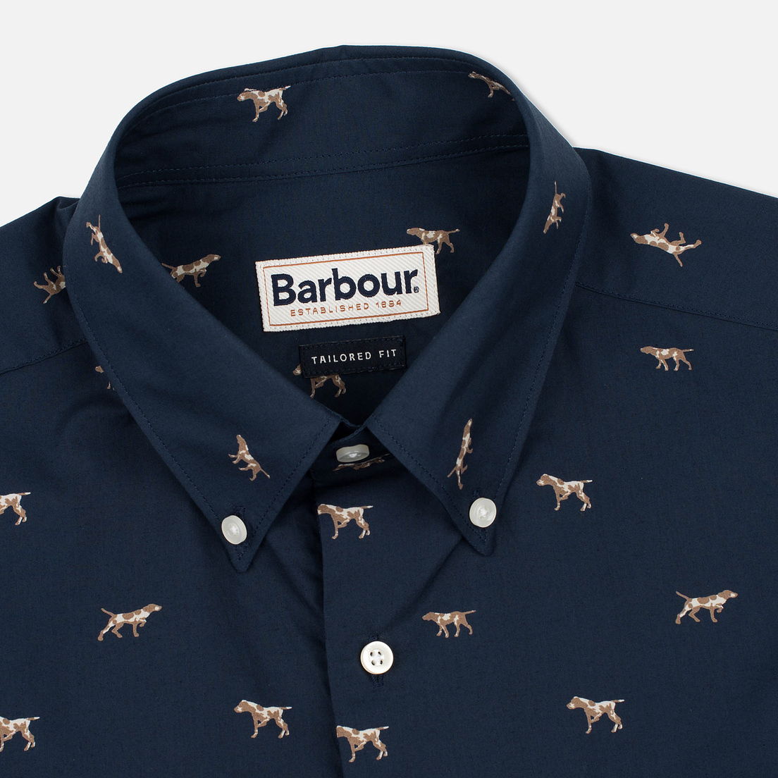 Barbour Мужская рубашка Springer