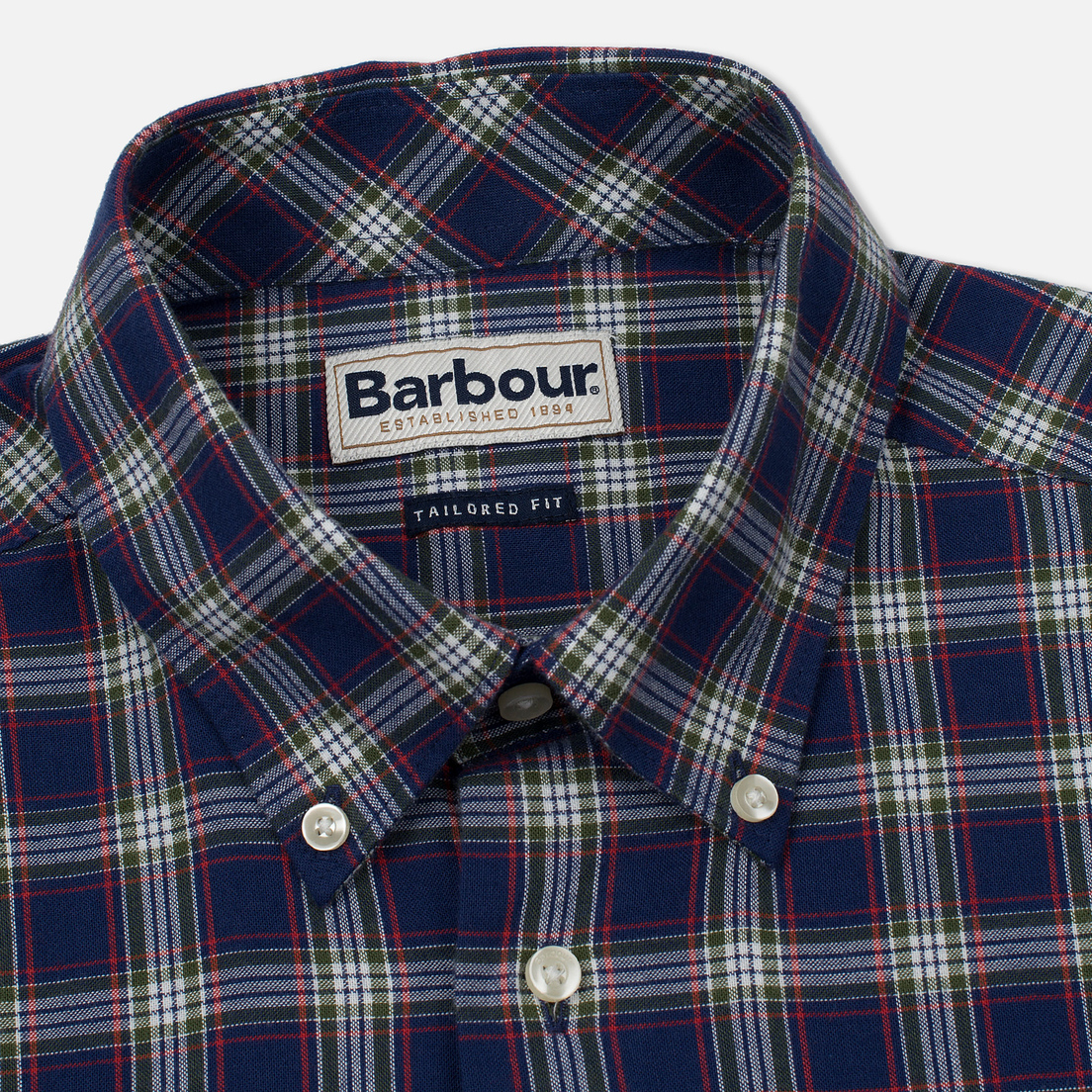 Barbour Мужская рубашка Warren Tailored Fit