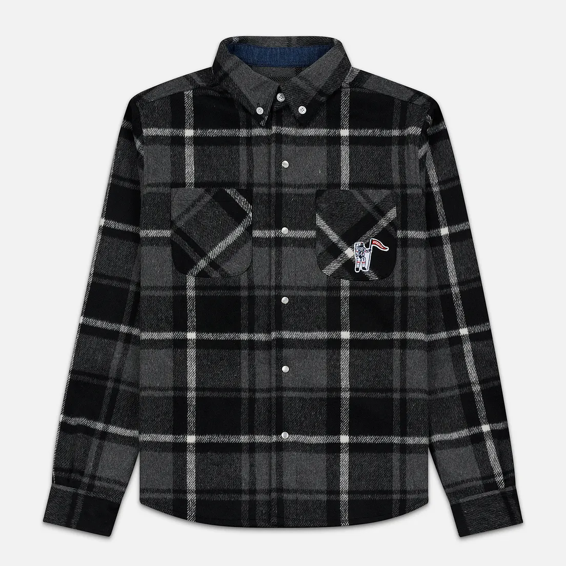 Billionaire Boys Club Мужская рубашка Heavy Check