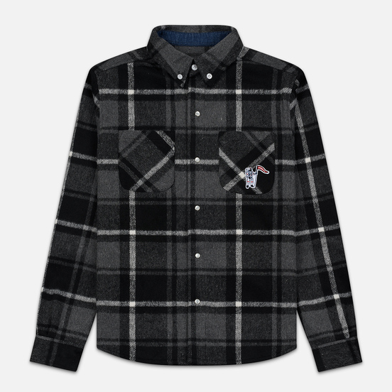 Мужская рубашка Billionaire Boys Club Heavy Check Black