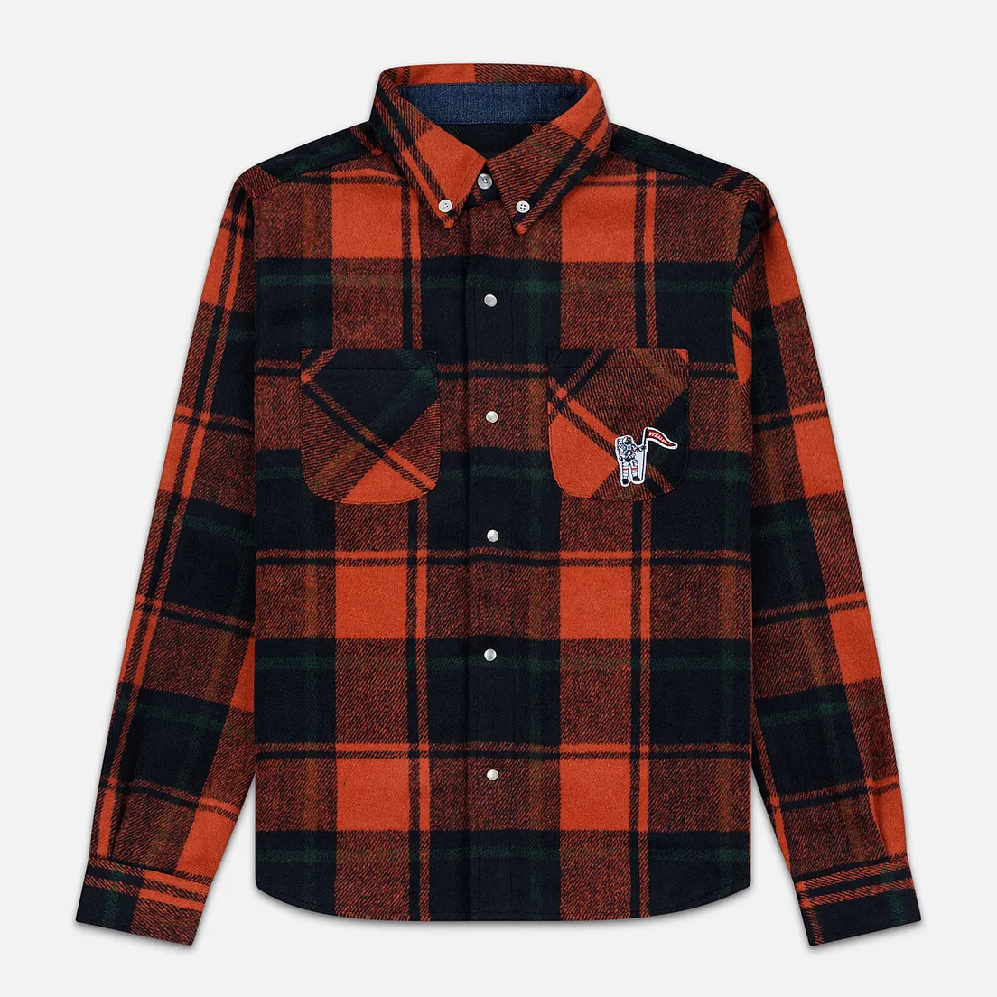 Billionaire Boys Club Мужская рубашка Heavy Check