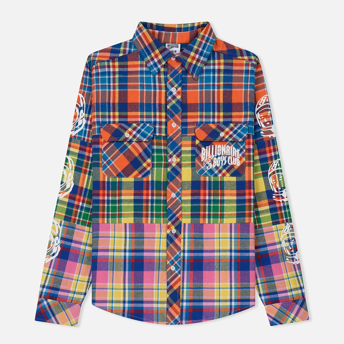 Billionaire Boys Club Мужская рубашка Multi Check Shirt