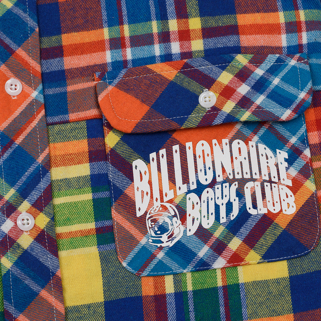 Billionaire Boys Club Мужская рубашка Multi Check Shirt