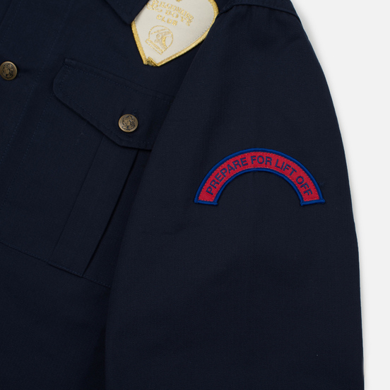 Мужская рубашка Billionaire Boys Club Nose Art Embroidered Navy