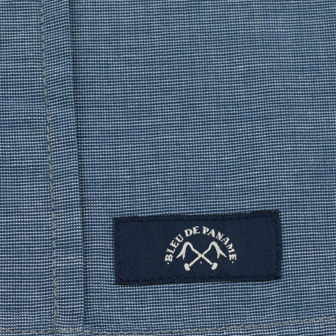 Bleu De Paname Мужская рубашка Chemise Bureau