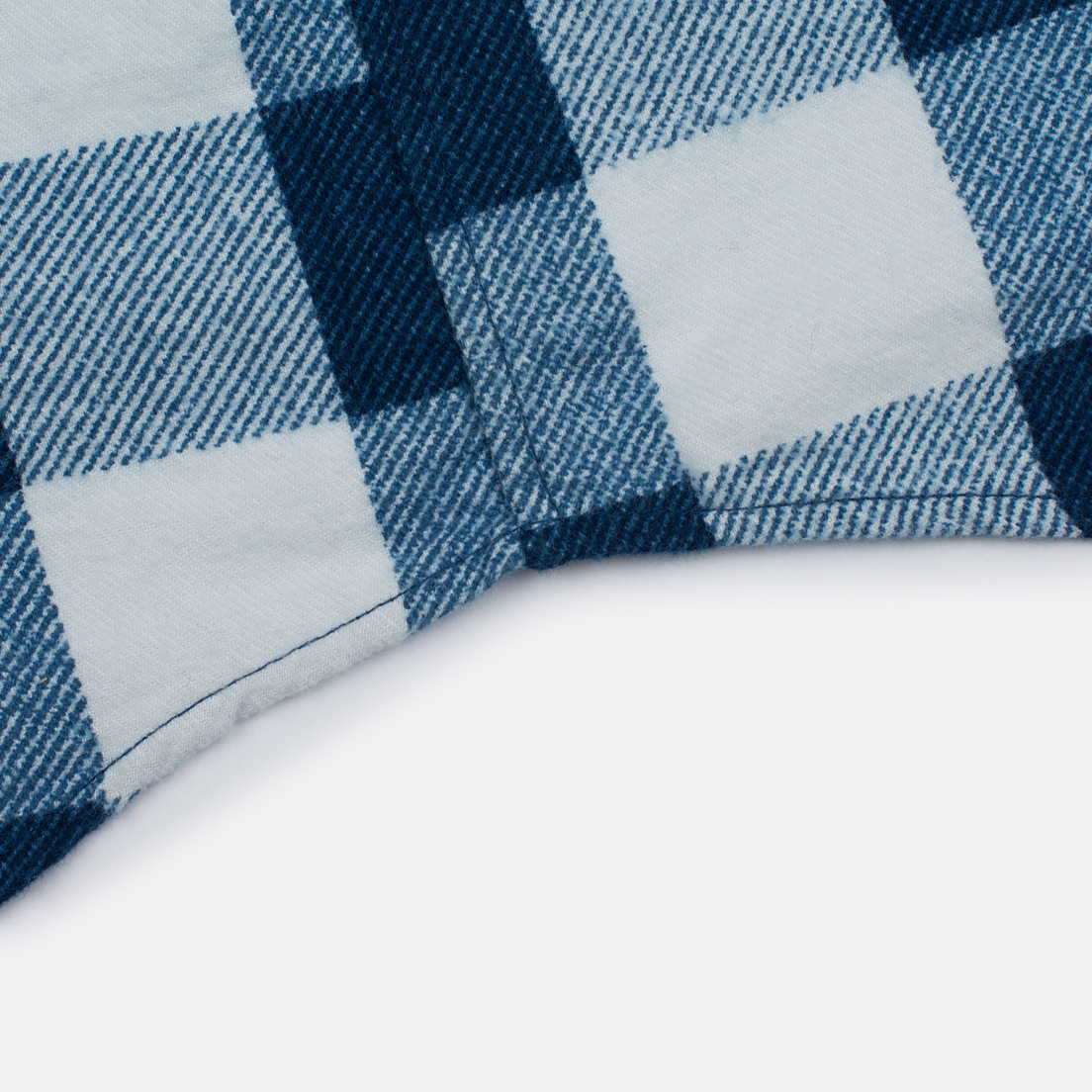 Blue Blue Japan Мужская рубашка Button Down Traditional Check