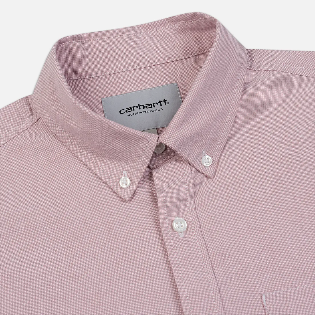 Carhartt WIP Мужская рубашка Button Down Pocket Cotton Oxford 4.7 Oz