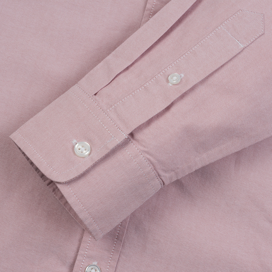 Мужская рубашка Carhartt WIP Button Down Pocket Cotton Oxford 4.7 Oz Blush
