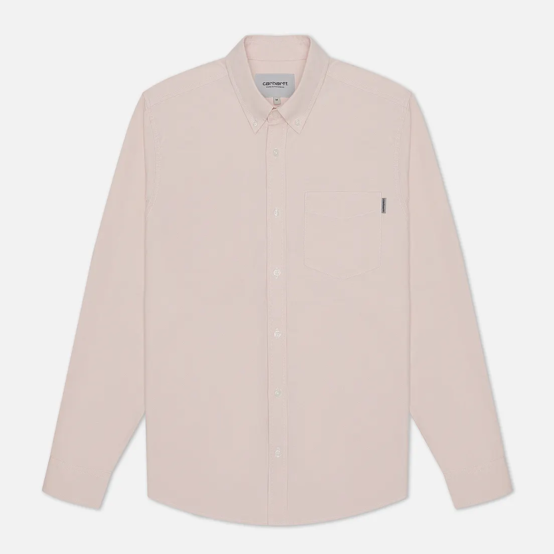 Carhartt WIP Мужская рубашка Button Down Pocket Cotton Oxford 4.7 Oz