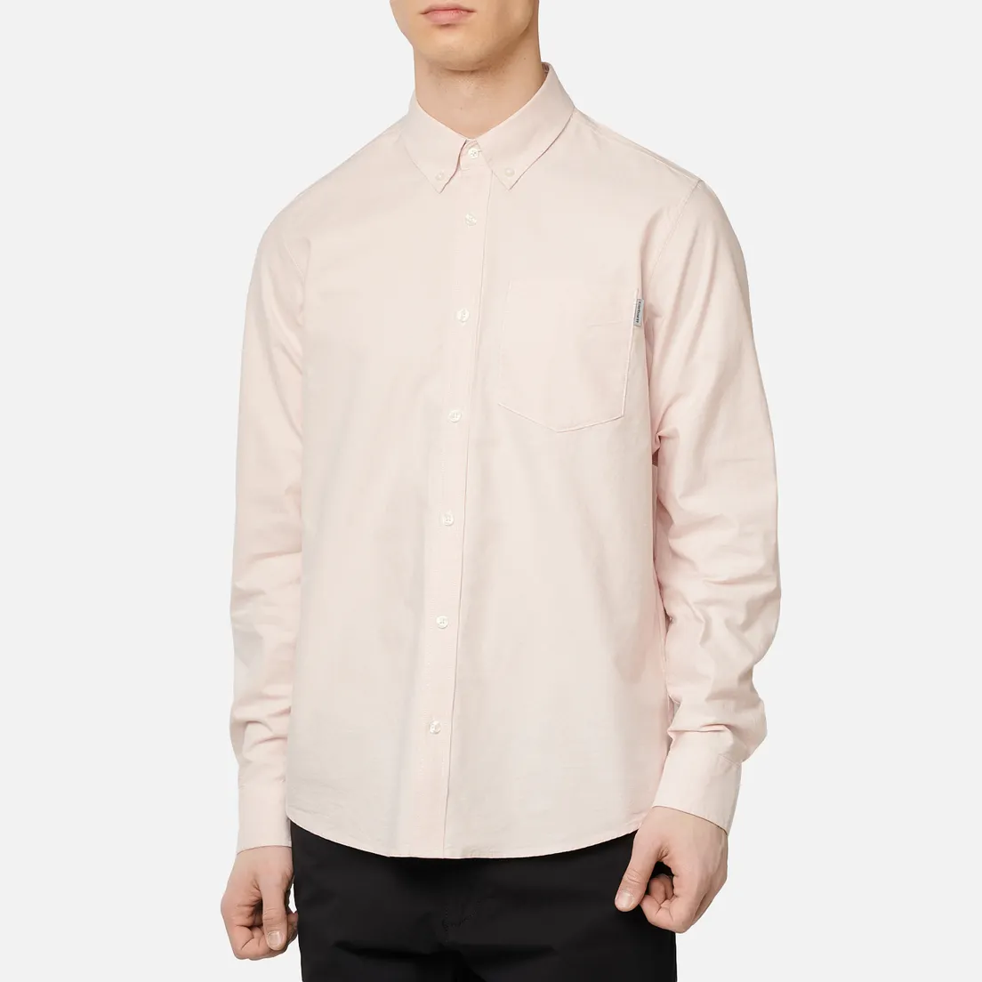 Carhartt WIP Мужская рубашка Button Down Pocket Cotton Oxford 4.7 Oz