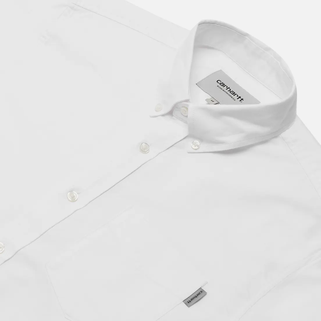 Carhartt WIP Мужская рубашка Button Down Pocket Cotton Oxford 4.7 Oz