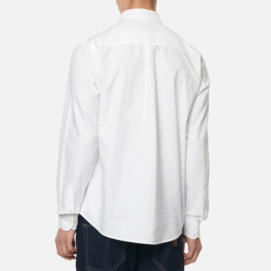 Carhartt WIP Мужская рубашка Button Down Pocket Cotton Oxford 4.7 Oz