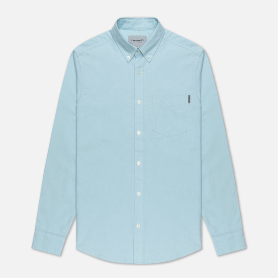 Мужская рубашка Carhartt WIP Button Down Pocket Cotton Oxford 4.7 Oz Window