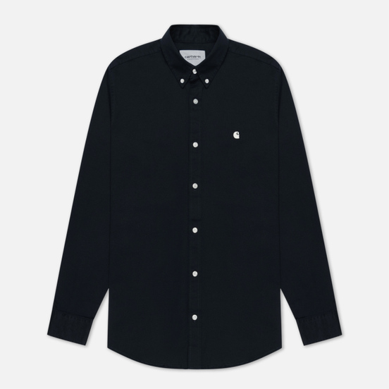 Мужская рубашка Carhartt WIP Madison 6.5 Oz Dark Navy/Wax