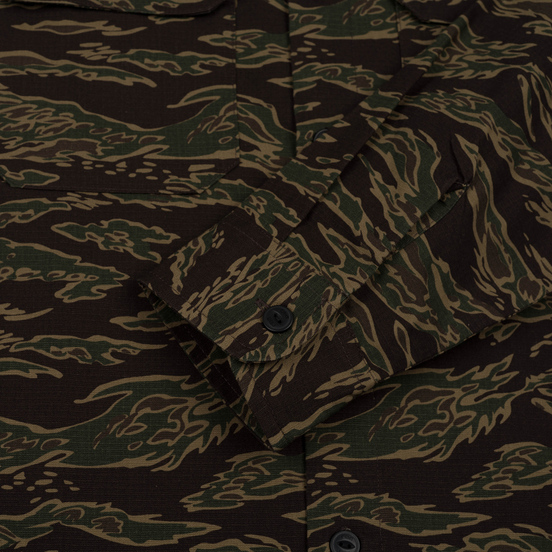 Мужская рубашка Carhartt WIP Mission Camo Tiger Laurel Stone Washed