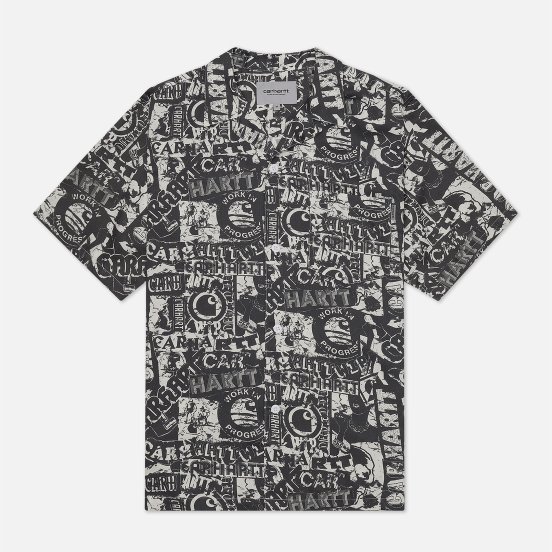 Carhartt WIP Мужская рубашка S/S Collage 3.8 Oz